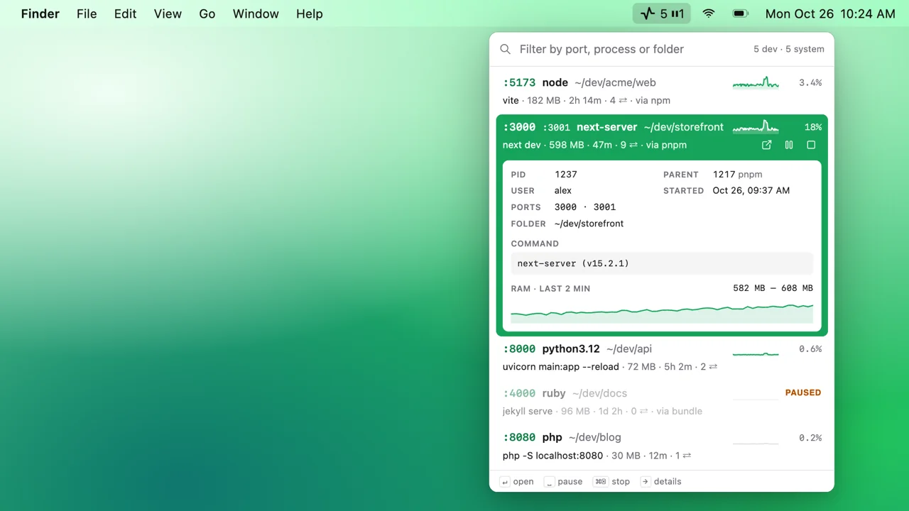 Watch screenshot